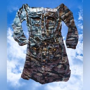 Camo Mini Dress